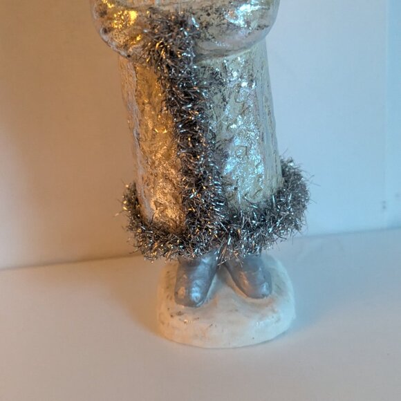 NWT Charming Vintage Santa Claus Christmas Belsnickel Tinsel Holiday Home Decor - Picture 8 of 15